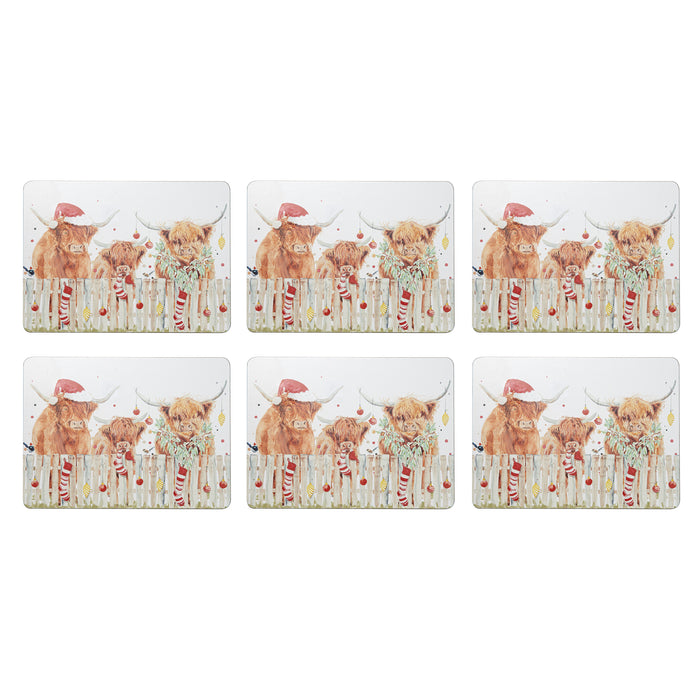 Coo Christmas 6pk Placemat