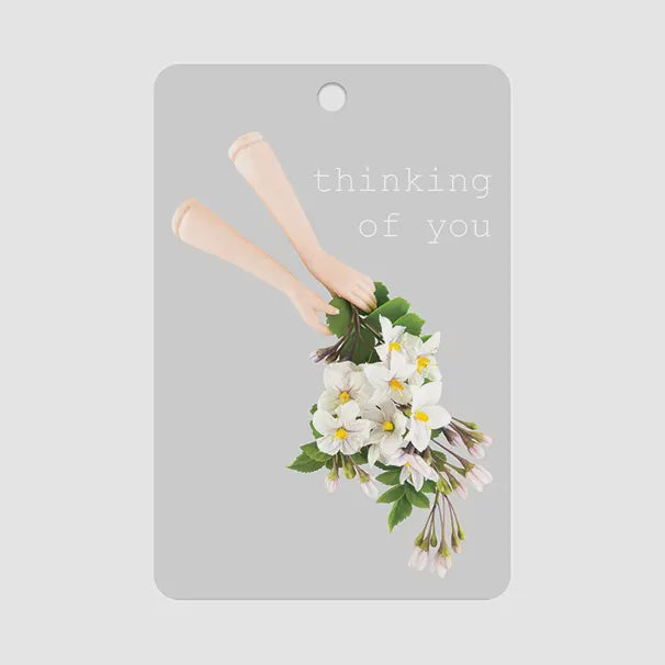 Gift Tag - Floral Thinking of You