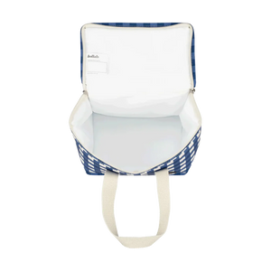 Lunch Box Blue Check