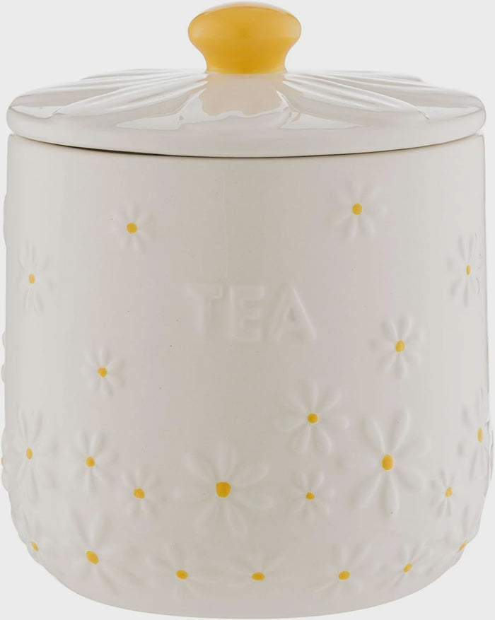 Daisy Tea Jar