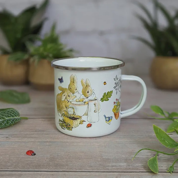 Enamel Mug - Beatrix Potter's Flopsy Bunnies