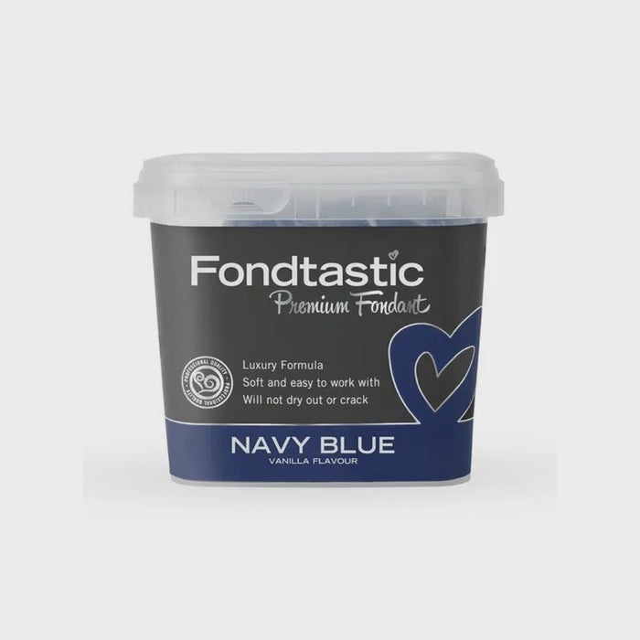 Fondtastic Premium Fondant - Navy Blue 1kg