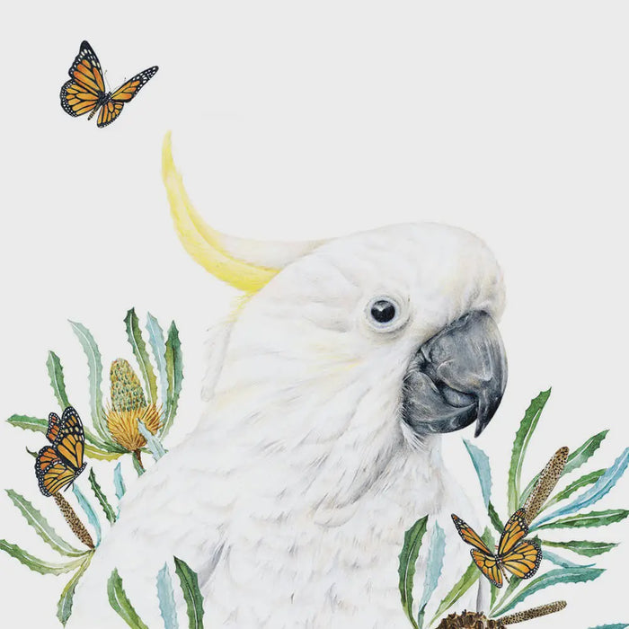 Fine Art Print: Nullah the Sulphur-Crested Cockatoo