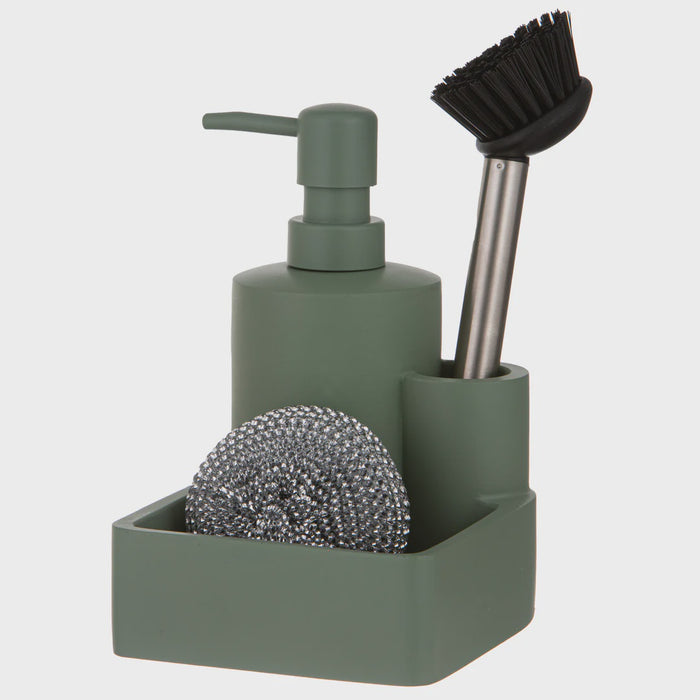 Essentials 3pc Kitchen Cleaning Set Sage