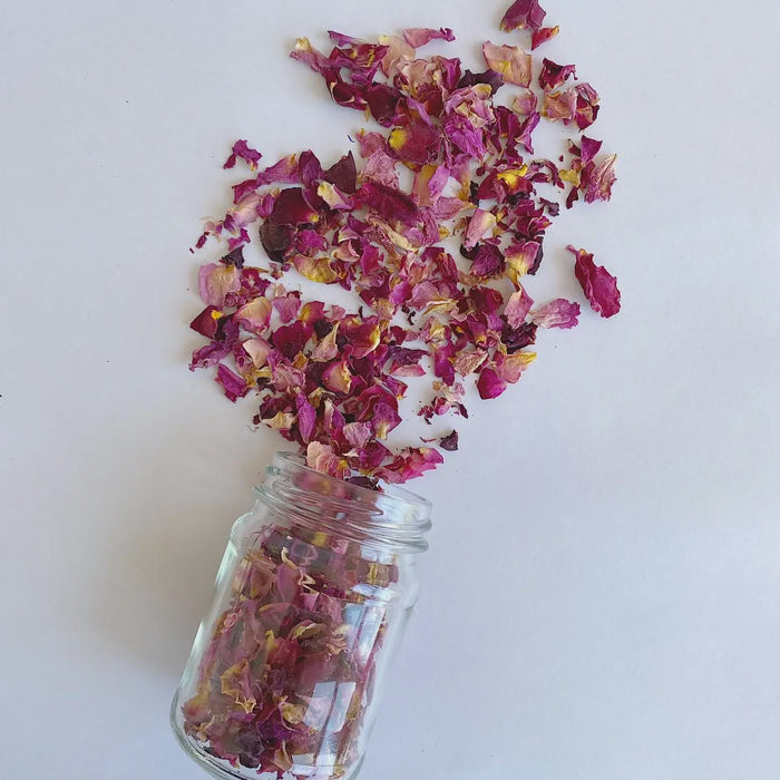 Edible Flower Sprinkles - Rose Petals