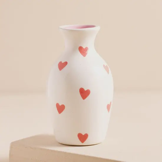 Heart Tiny Bud Vase
