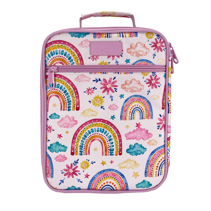 Insulated Junior Lunch Tote Rainbow Sky