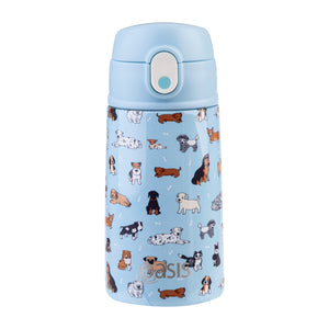 Kid's Drink Bottle with Sipper 400ml Puppy Dogs