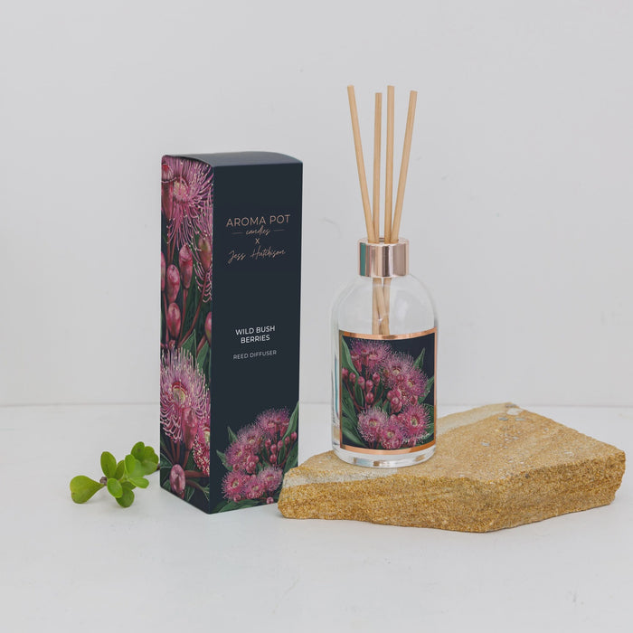 Jess Hutchison Artist Reed Diffuser Wild Bush Berries