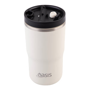 Insulated Ceramic Travel Mug 480ml - Alabaster