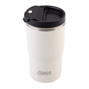 Insulated Ceramic Travel Mug 480ml - Alabaster