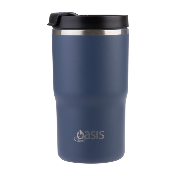 Insulated Ceramic Travel Mug 480ml - Indigo