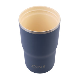 Insulated Ceramic Travel Mug 480ml - Indigo