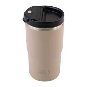 Insulated Ceramic Travel Mug 480ml - Latte