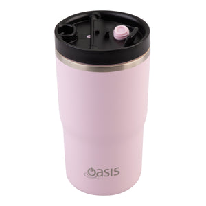 Insulated Ceramic Travel Mug 480ml - Pink Lemonade