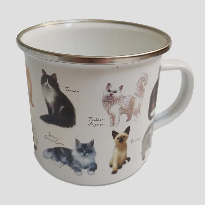 Enamel Mug - Cats