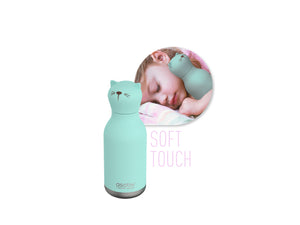 Bestie Bottle Cat Double Wall Insulated Bottle 460ML Teal