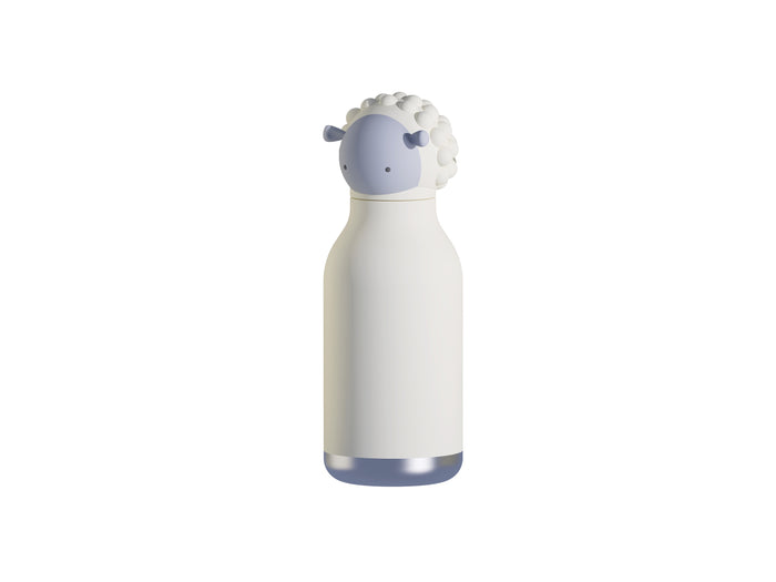 Bestie Bottle Sheep Double Wall Insulated Bottle 460ML White