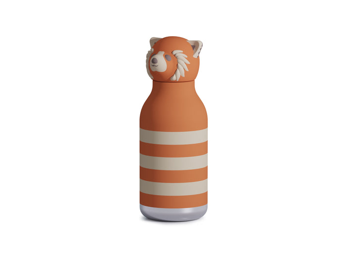 Bestie Bottle Red Panda Double Wall Insulated Bottle 460ML Orange