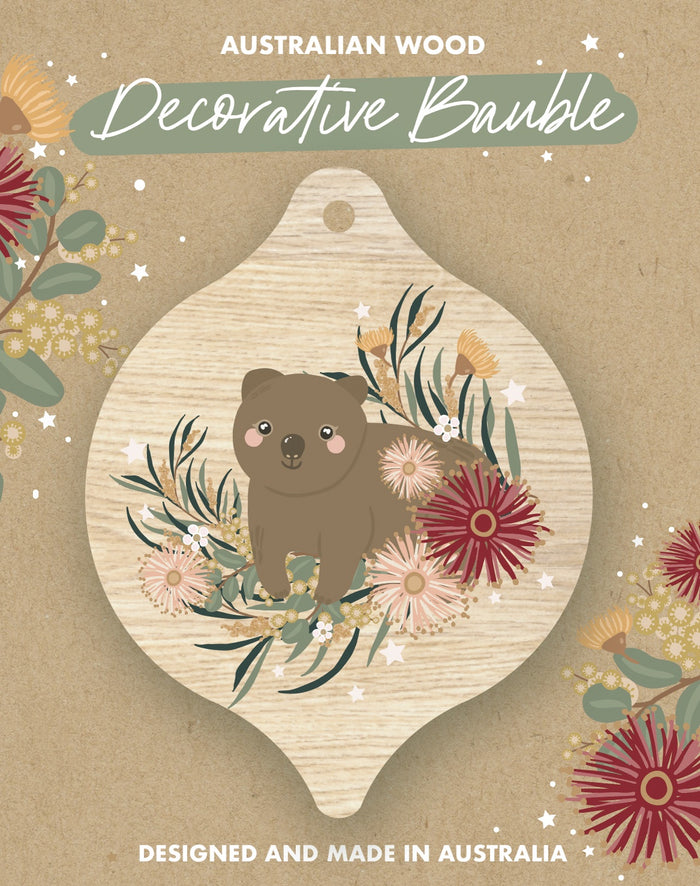 Single Bauble - Wombat