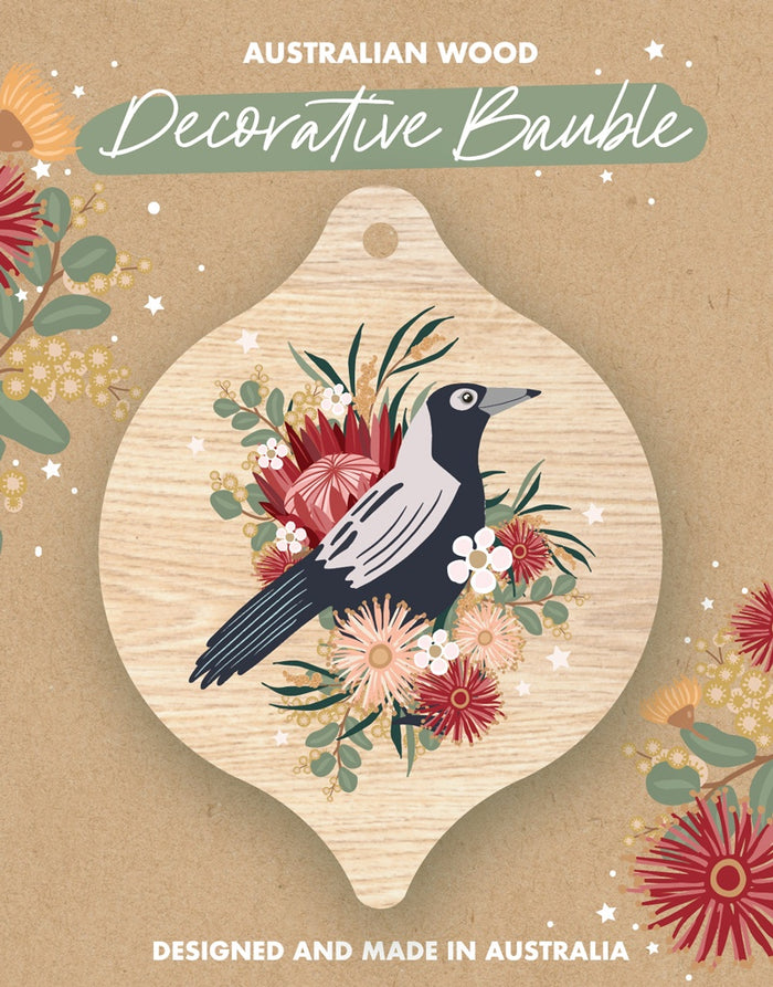 Single Bauble - Magpie