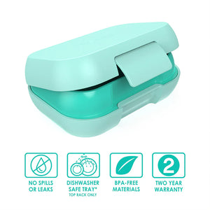 Bentgo Kids Snack Container - Aqua