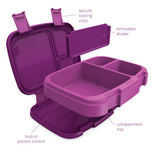 BentGo Fresh Bento Lunch Box Purple