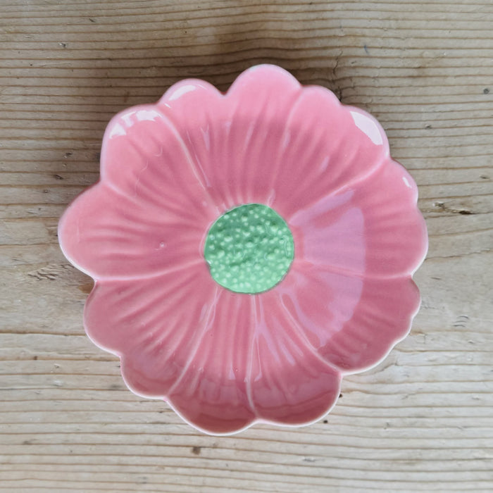 Trinket Dish - Pink & Green