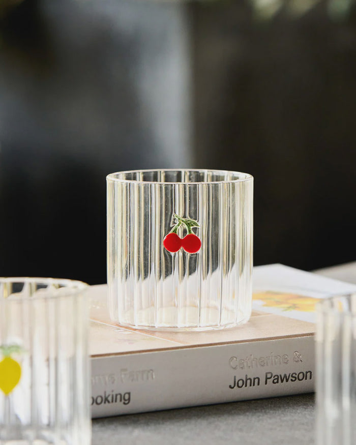Haven Glass Tumbler - Cherry