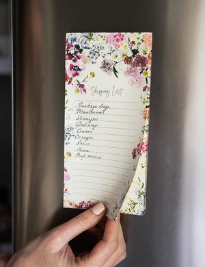 Wildflowers Shopping List DL Notepad