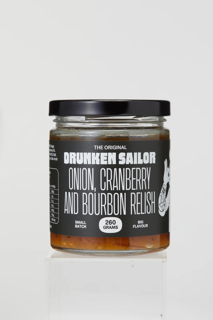 Onion, Cranberry & Bourbon Relish