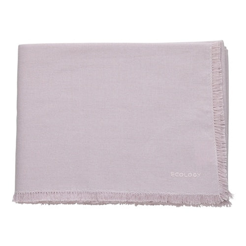 Ecology Fray Table Cloth Lilac 150x240cm