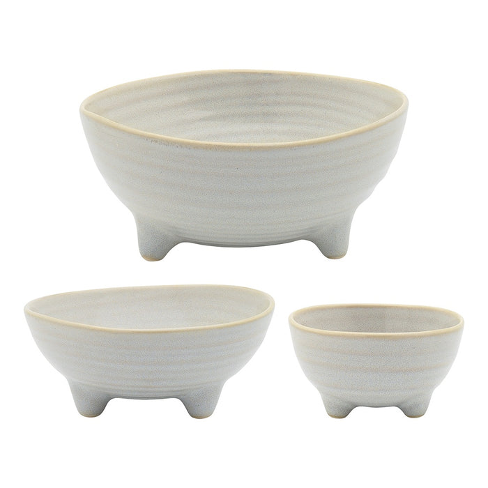 Ottawa Set of 3 Nesting Bowls Oyster