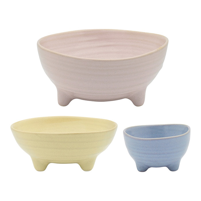 Ottawa Set of 3 Nesting Bowls Coloured