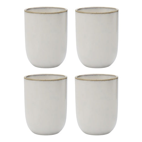 Element Set of 4 Cuddle Mug 250ml Blanc