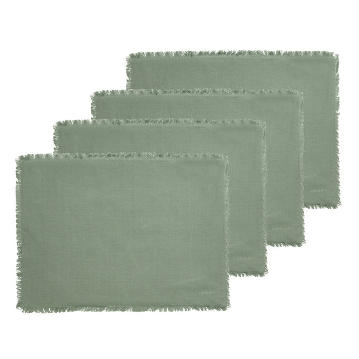 Fray Set of 4 Placemats Midday