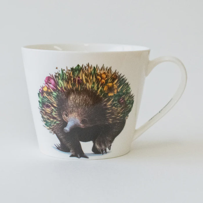 Mug & Coaster – Echidna Bushwalk