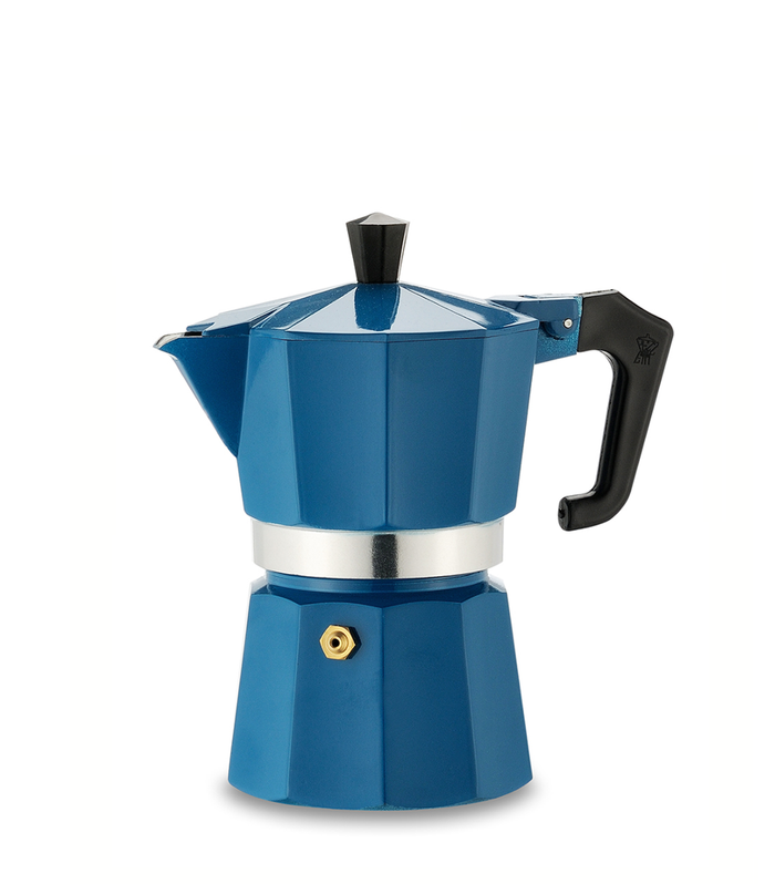 Coffee Maker 3 cup Teal