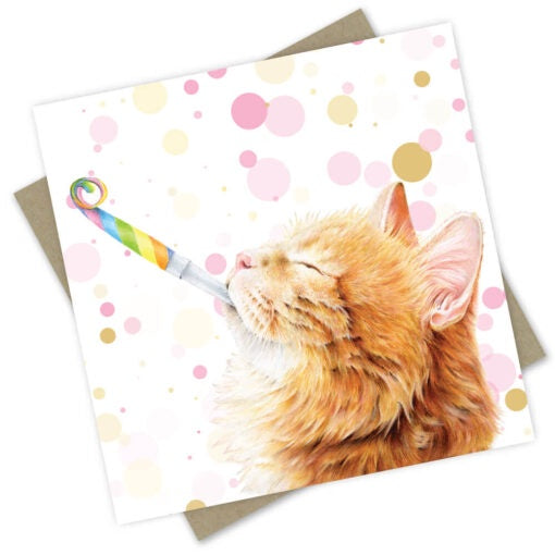 Birthday Card - Winnie the Ginger Cat