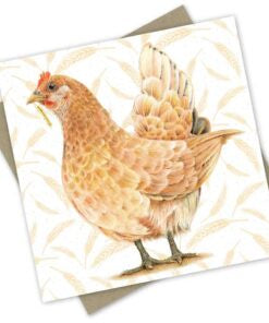 Greeting Card - Farm Friend: Miss Chickie