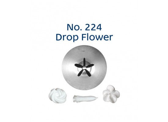 Piping Tip - Drop Flower No.224