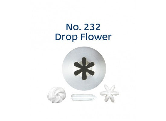 Piping Tip - Drop Flower No.232