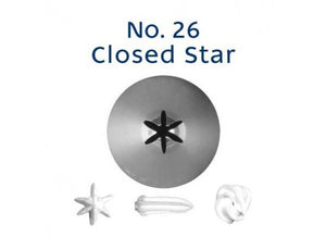 Piping Tip - Closed Star No.26