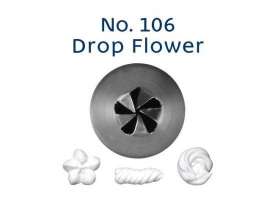 Piping Tip - Drop Flower No.106