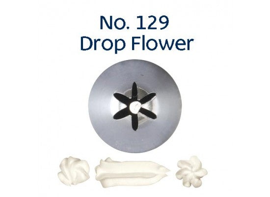 Piping Tip - Drop Flower No.129