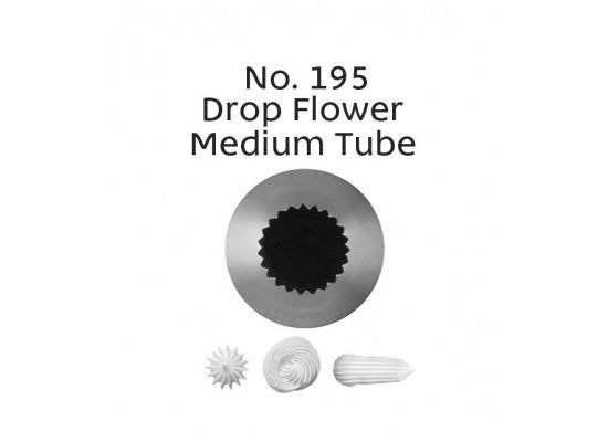 Piping Tip - Drop Flower No.195