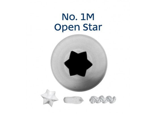 Piping Tip - Open Star No. 1M