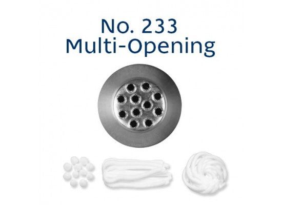 Piping Tip - Multi Opening No.233