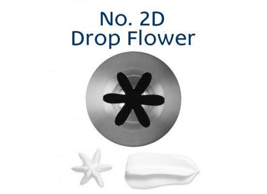 Piping Tip - Drop Flower No.2D