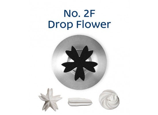 Piping Tip - Drop Flower No.2F